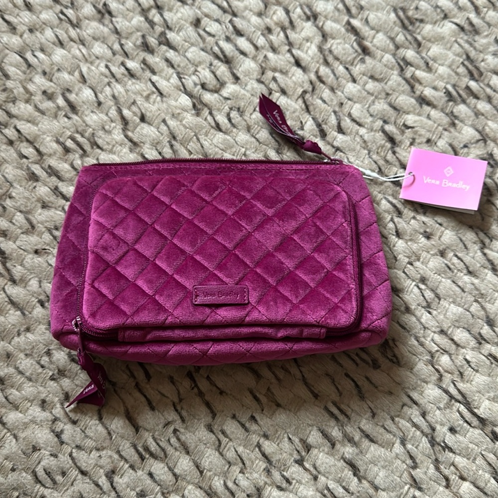 Pink/Purple Vera Bradley Velvet Bag